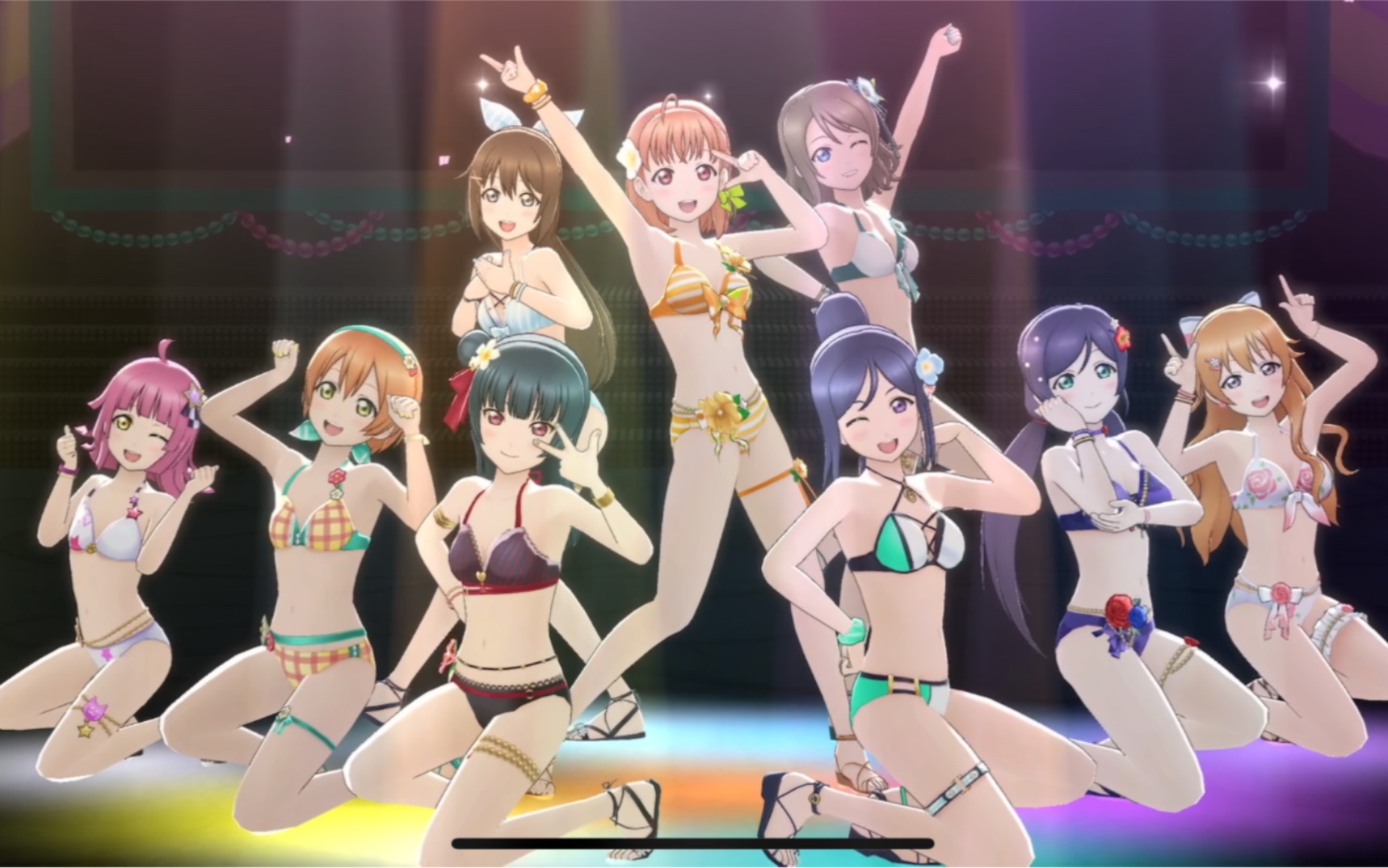 【lovelive as】青空jumping heart 泳装(非纯团)