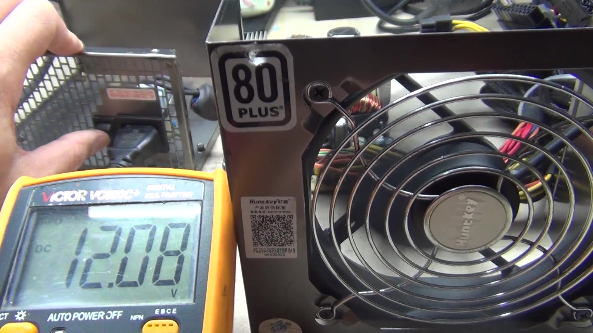 电源维修之航嘉hk600-35fp-200411-再修成功