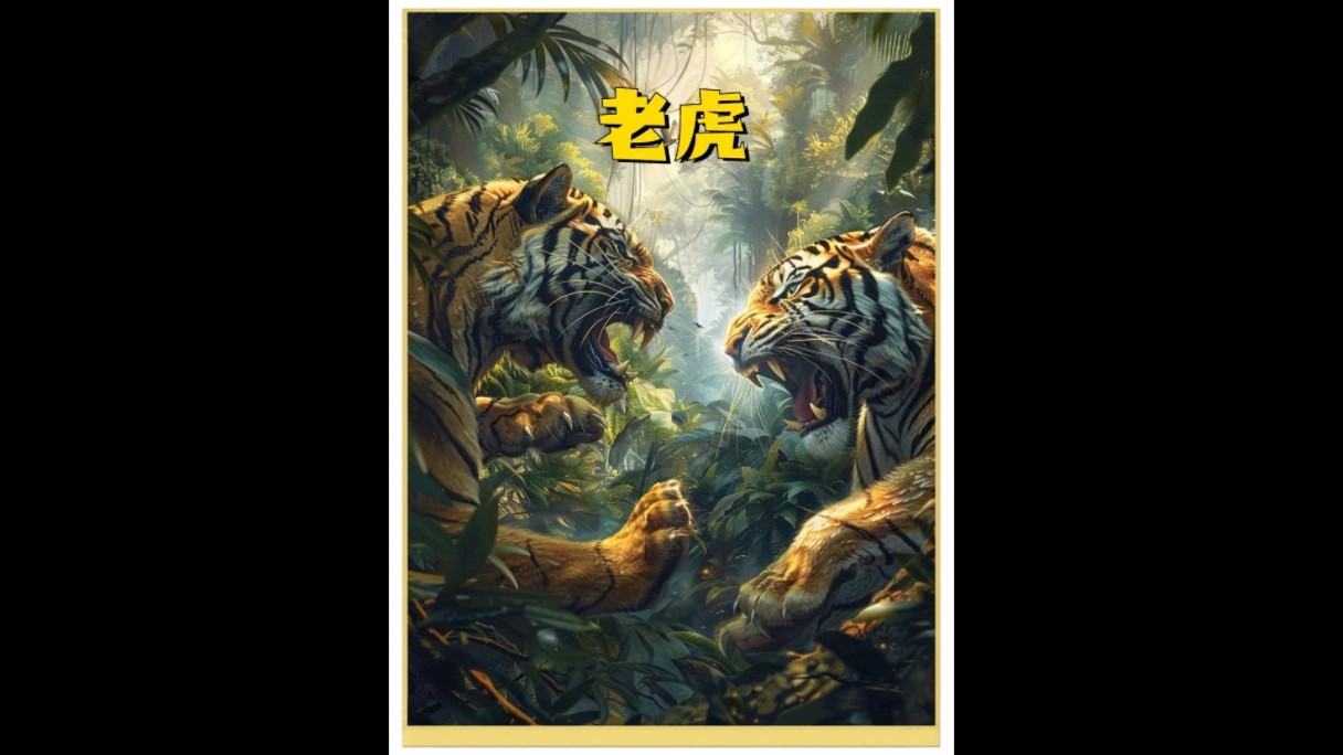 老虎之间的亚种排名,谁在你心中是最强的?