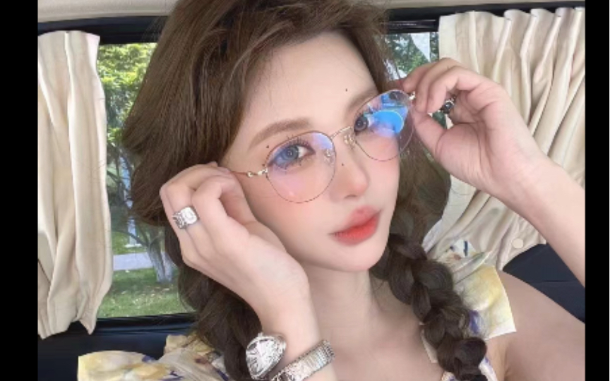 上新#超轻眼镜#素颜眼镜#近视镜 情侣眼镜 时尚百搭不挑脸型 上班族