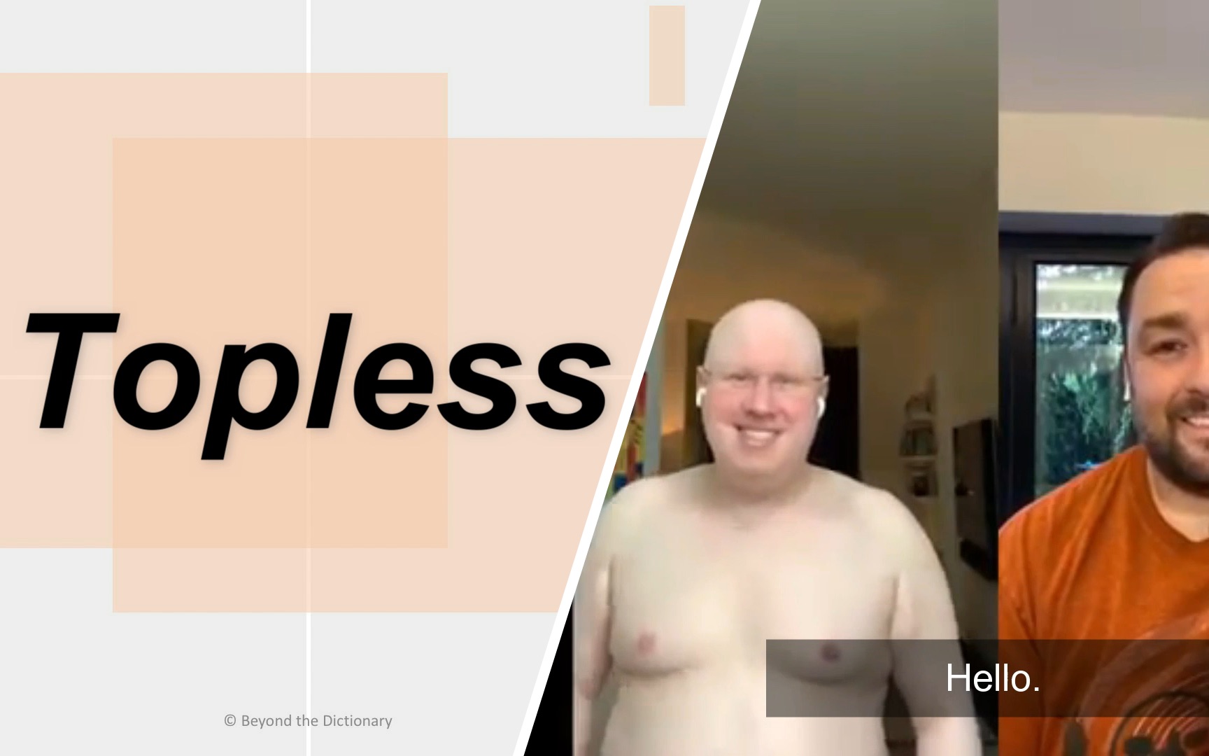 【英语思维训练】'Topless' | 在国外这样的情况还是很少见的哔哩哔哩bilibili