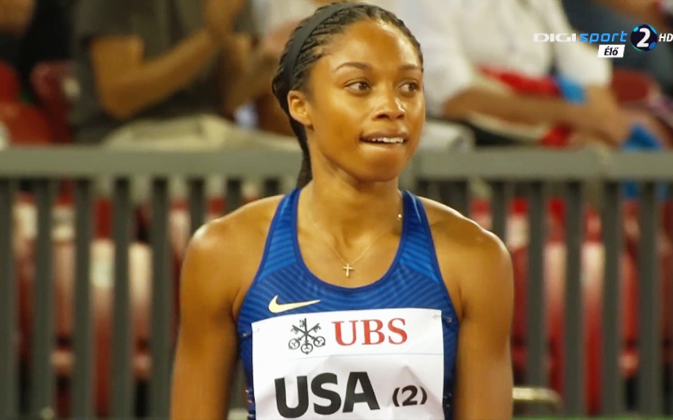 2016苏黎世站女子4x100接力牙买加4165夺冠