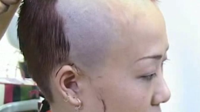 长发女生第一次剃光头，最担心的是什么