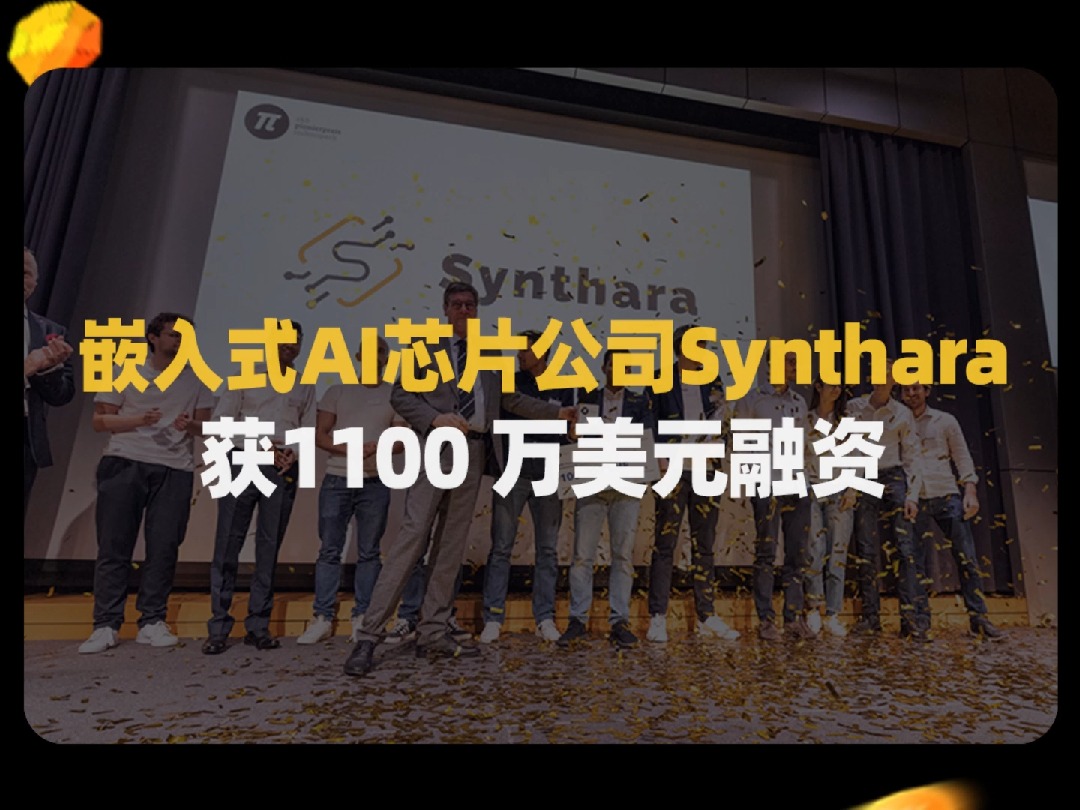 嵌入式AI芯片公司Synthara 获1100 万美元融资哔哩哔哩bilibili