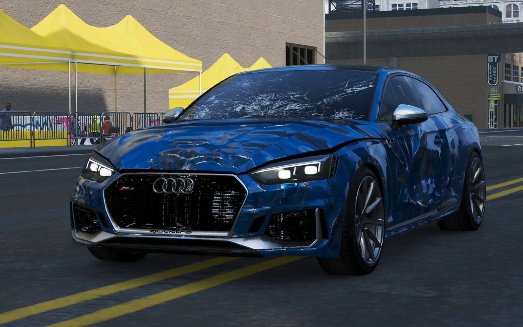 我刚提的奥迪啊!【飙酷车神2】