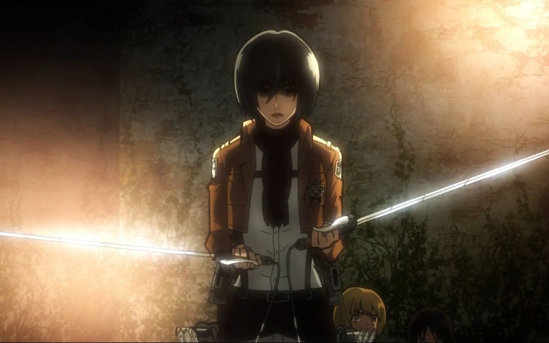 活动作品三笠核善的眼神进击的巨人自由之翼