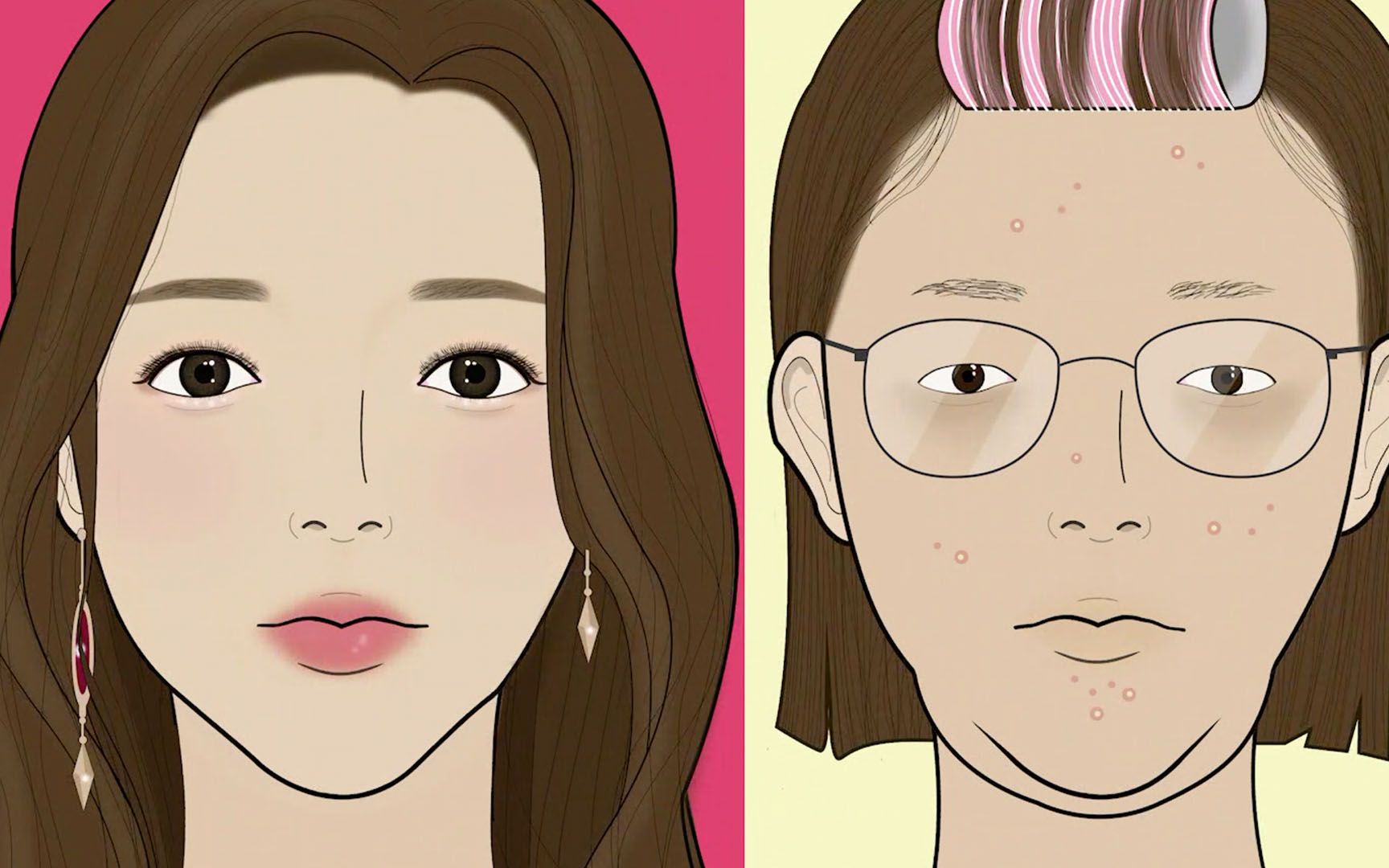 定格动画版《美女大变身》?lulupang露露胖