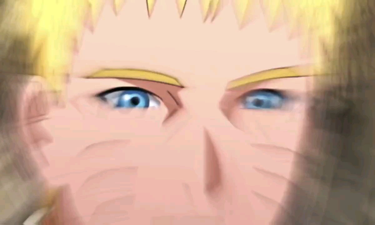 鸣人 能与你并肩走过这一路 我真的很高兴 "