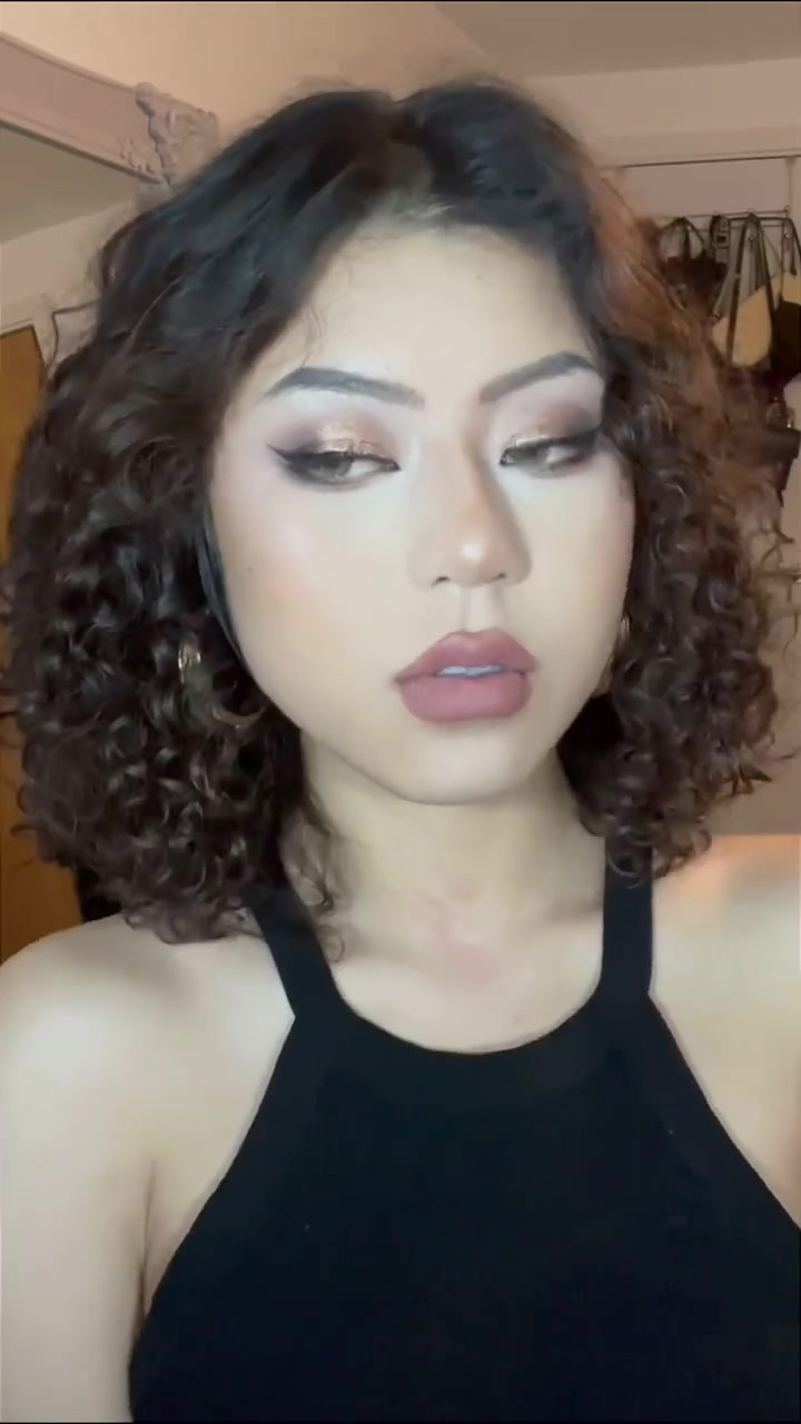 欧美妆轻欧美日常出街妆容谁画还不是个辣妹呢