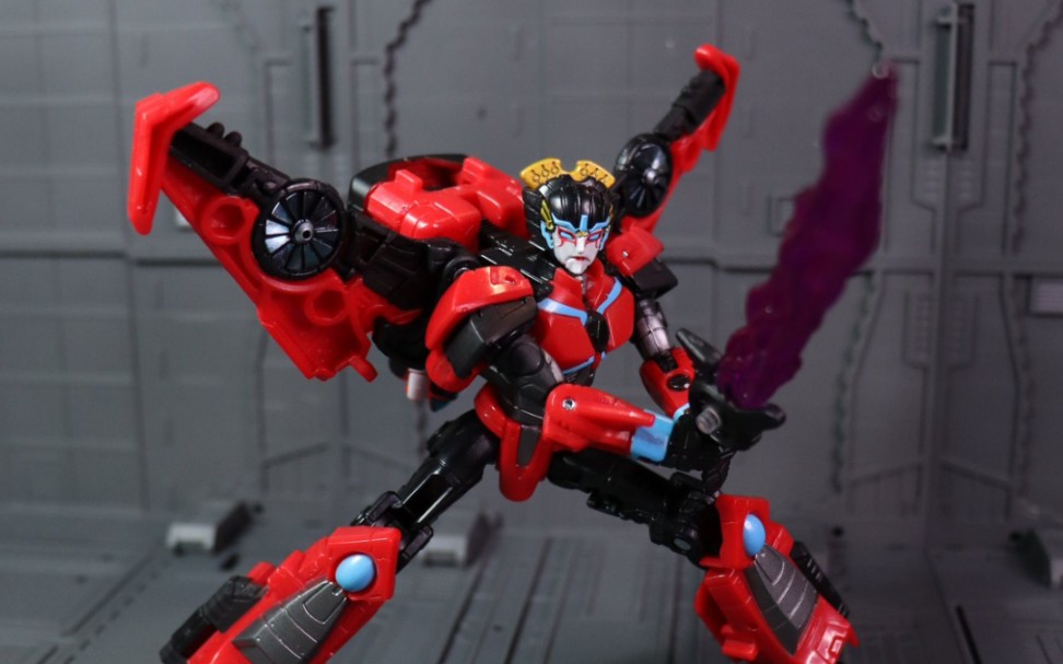 【变形金刚传世联合】加强级 风刃 实物展示