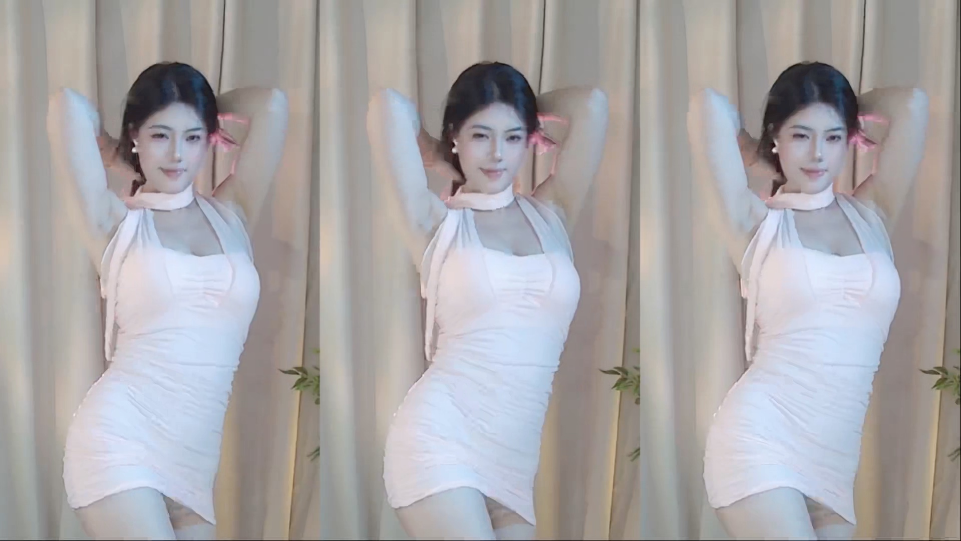 这个女主播跳舞好奇怪