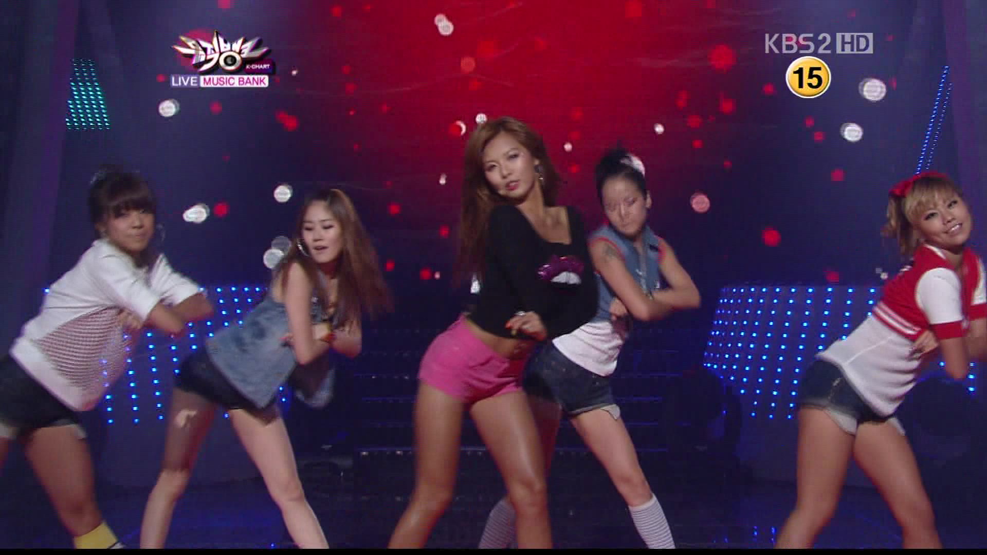 [图]金泫雅 Hyun A - Bubble Pop! (KBS Music Bank 2011.07.29)