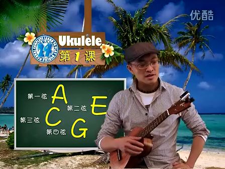 (第1课)乌克丽丽 尤克丽丽 Ukulele 24课教程 教学 自学哔哩哔哩bilibili