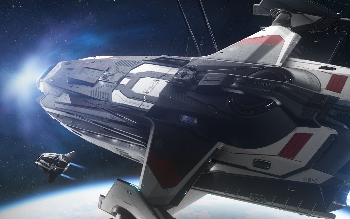 星际公民百米探索船卡拉克舰船游览