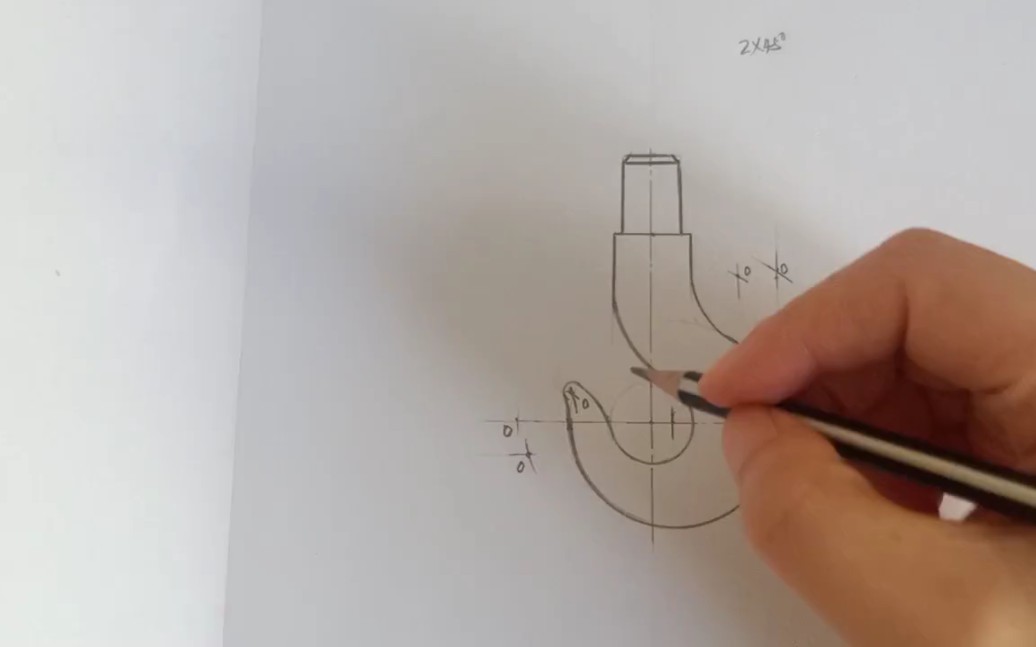 吊钩的画法讲解(六)哔哩哔哩bilibili