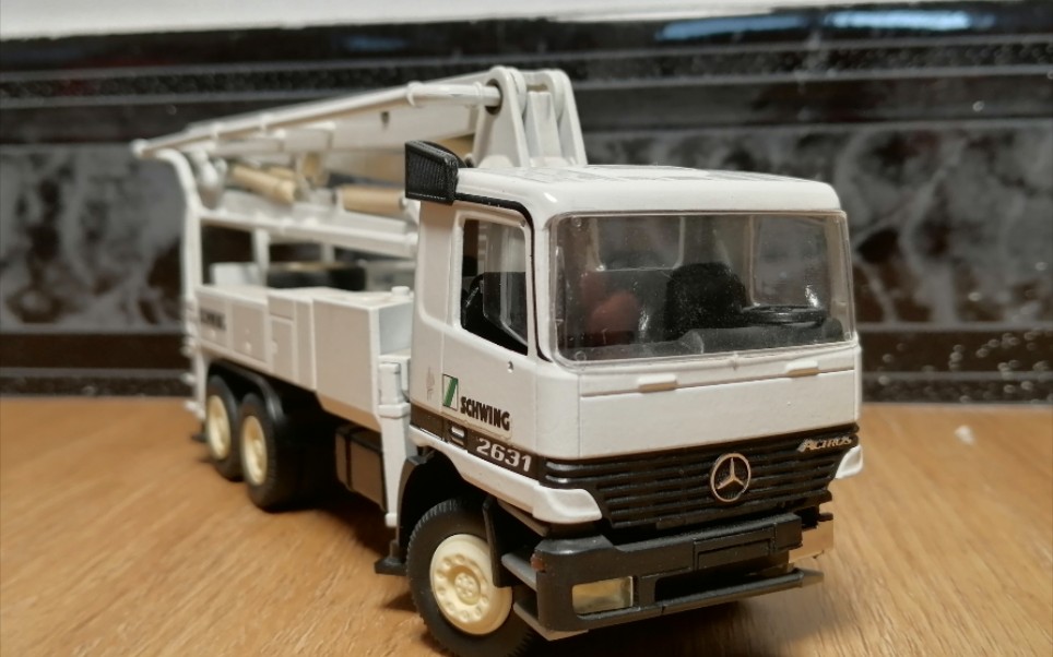 经典混凝土机械—CONRAD1/50梅奔ACTROS MP1施维英S34X混凝土泵车哔哩哔哩bilibili