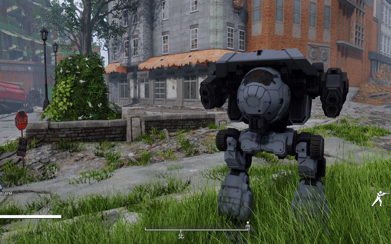 辐射4,二次元美少女的贴身保镖登场!艾达超级大改!