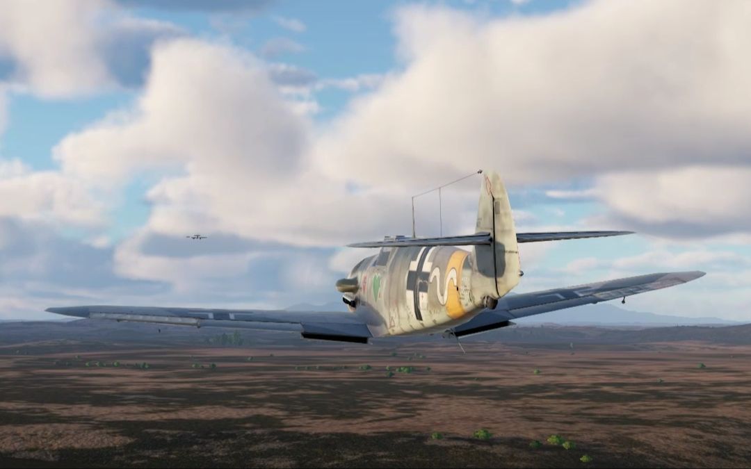 轻盈的格斗精灵-bf109f4桨距反杀一则