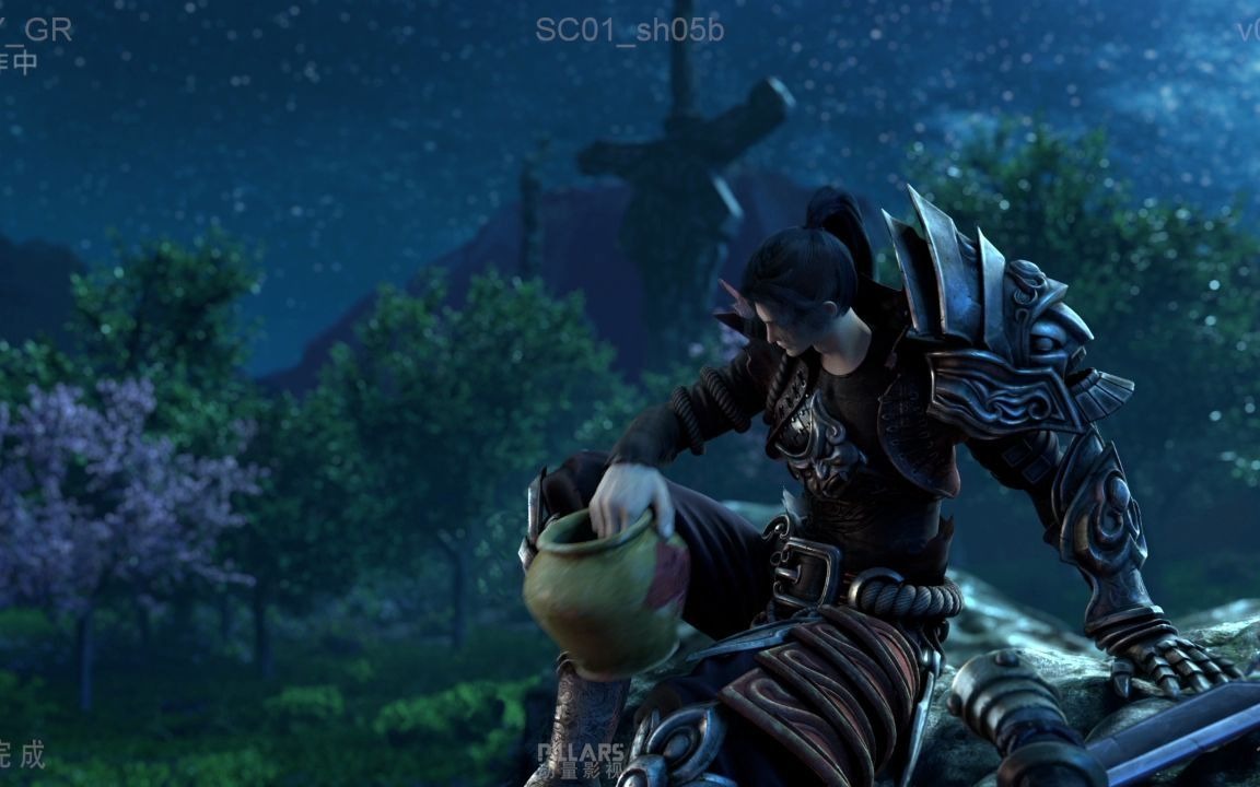 网易天谕光刃cgdemo1