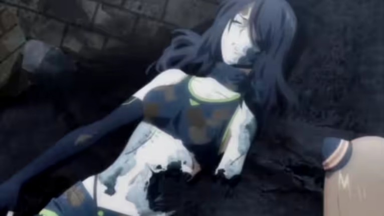 少女前线中机械娘损坏场景 2