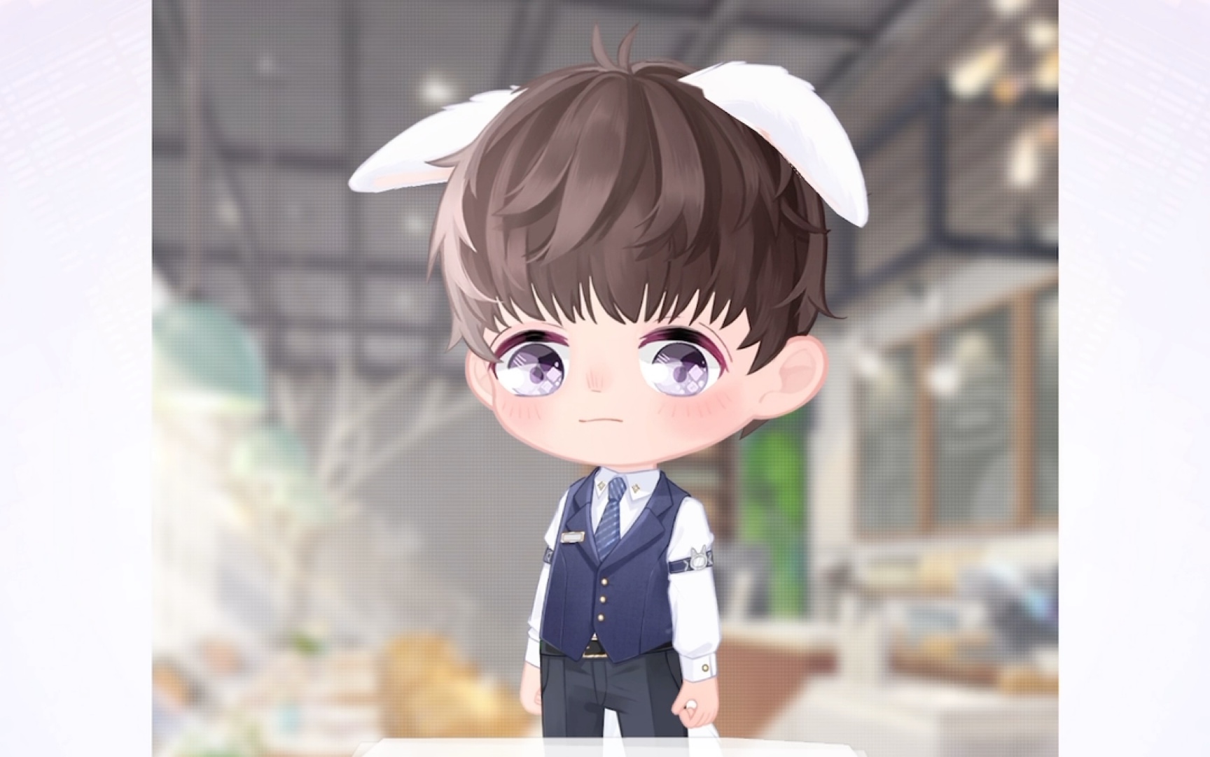 恋与制作人 许墨 奇妙咖啡厅 小雪狐真的非常非常可爱!