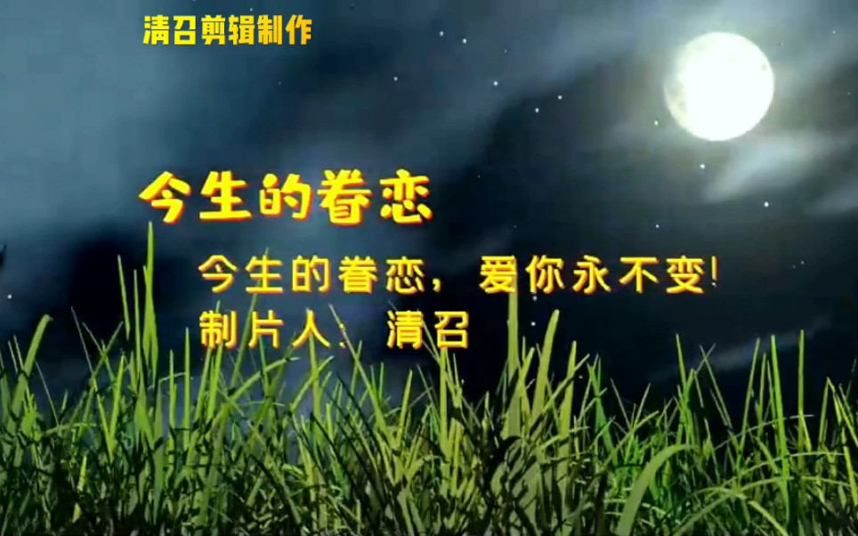 经典情歌一今生的眷恋