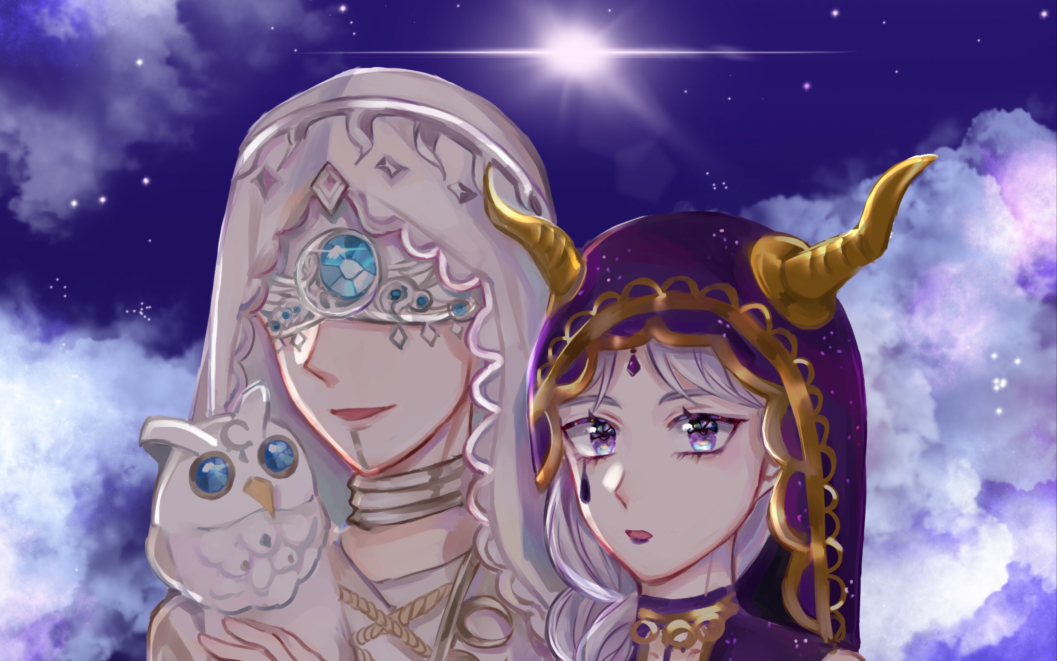 【板绘】星空下的占祭【第五人格】