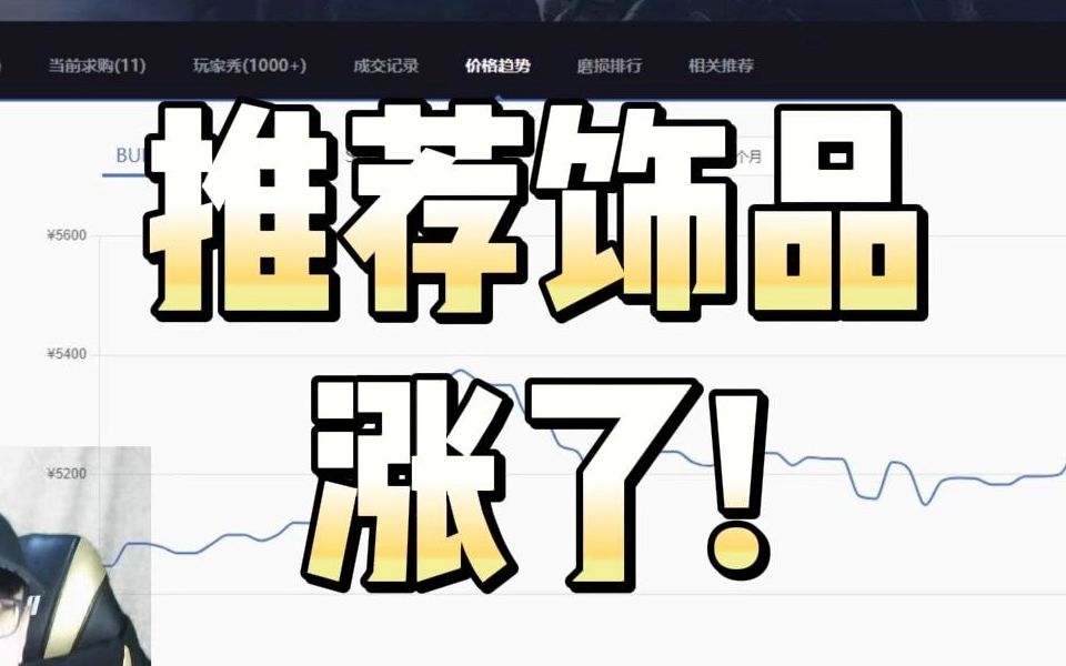 9月24日推荐饰品涨了!CSGO饰品市场分析哔哩哔哩bilibili