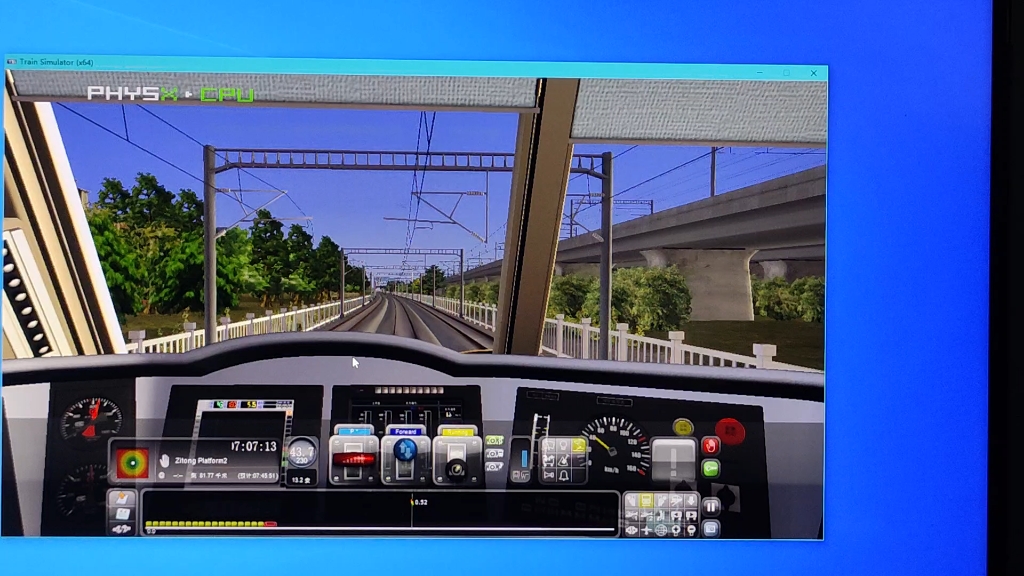 hxd3d ts模拟电力机车运行