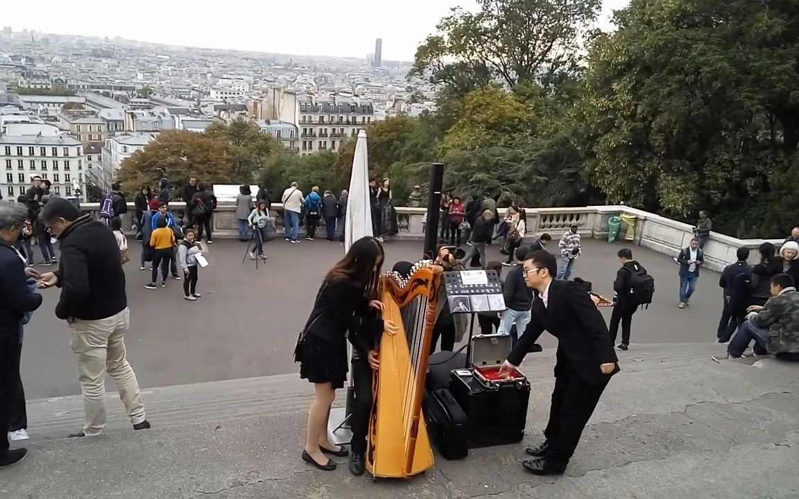 巴黎蒙马特高地钢琴即兴 piano at Montmartre, Paris by Cambridge李劲锋哔哩哔哩bilibili