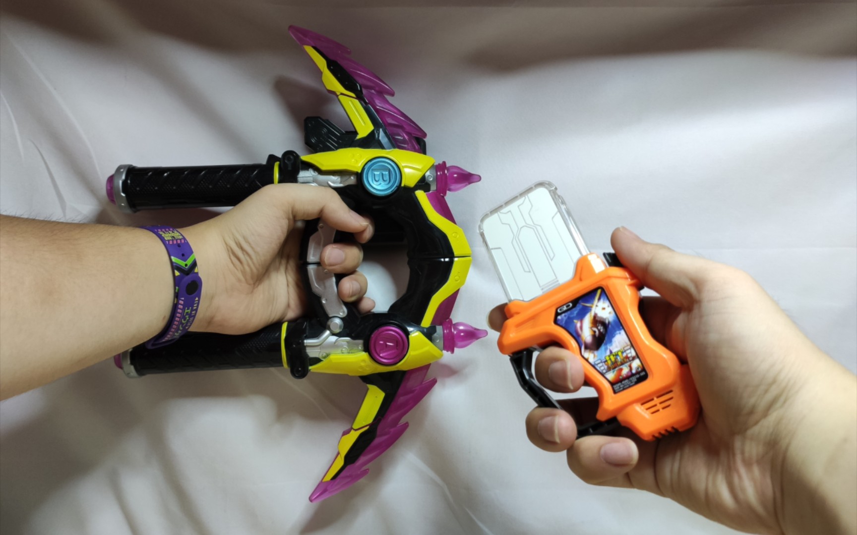 假面骑士snipe 喷射战斗卡带 镰刀雀型弓dx评测【肥多分享】