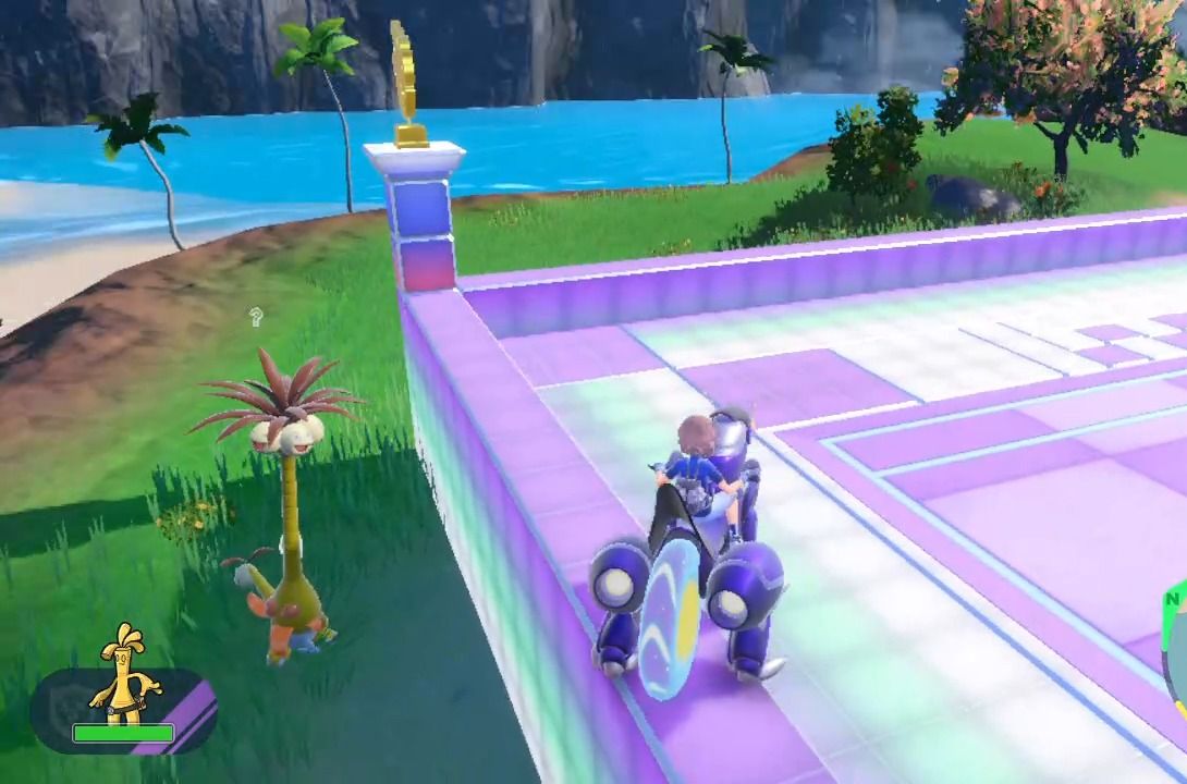 我这么大一个闪光椰蛋树呢!还我路闪