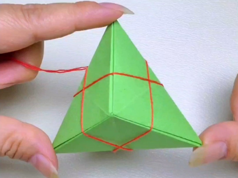 原来粽子还可以这么折呀!