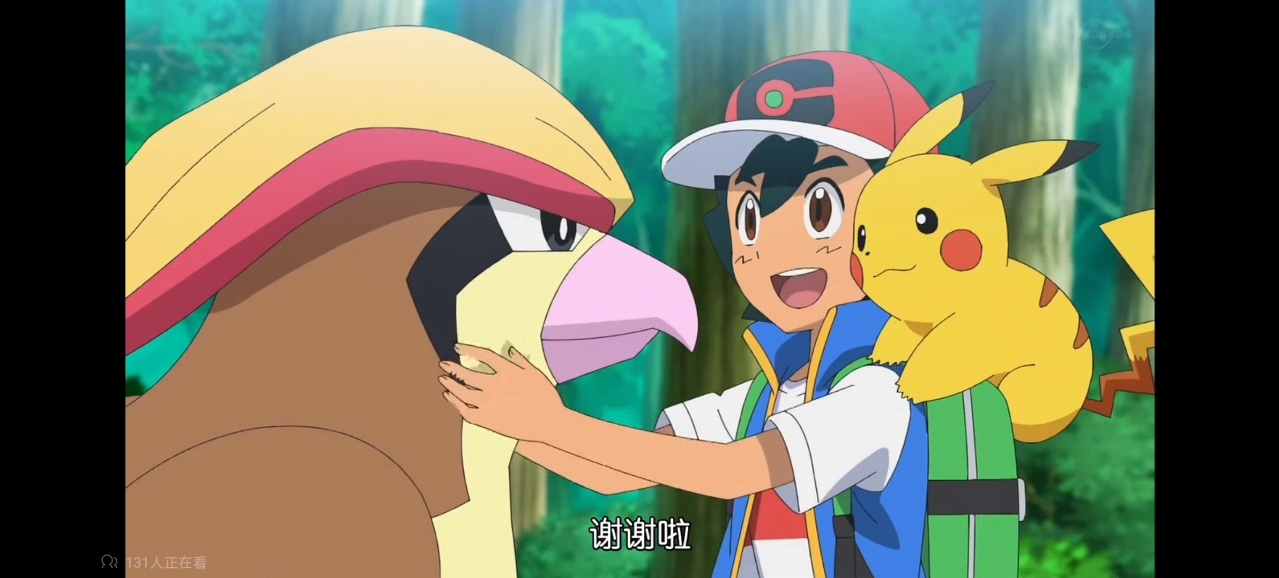 大比鸟终于和小智再次相遇而且回归