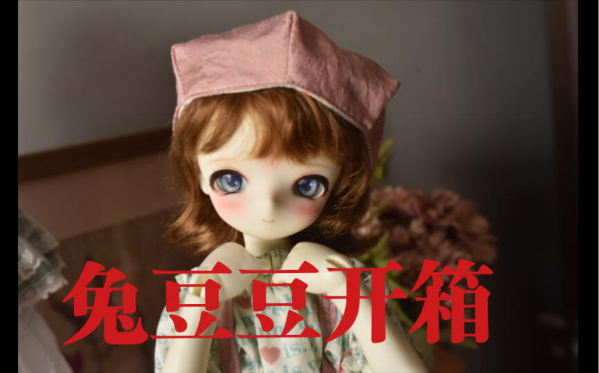 bjd开箱】兽兽自制兔豆豆开箱，熊妹身对比_哔哩哔哩_bilibili