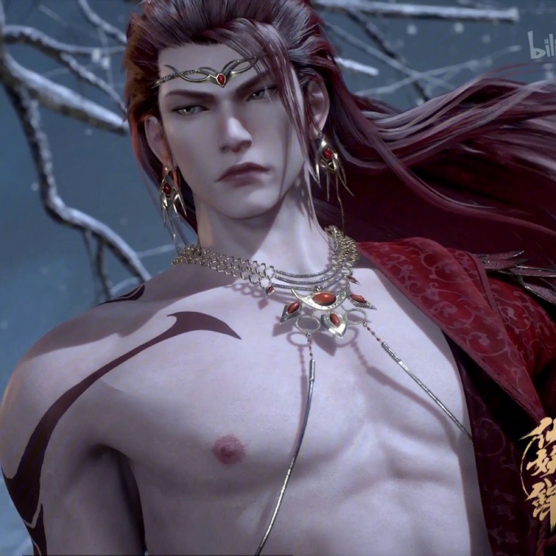 国漫男主腹肌～大胸肌—重明【天宝伏妖录】