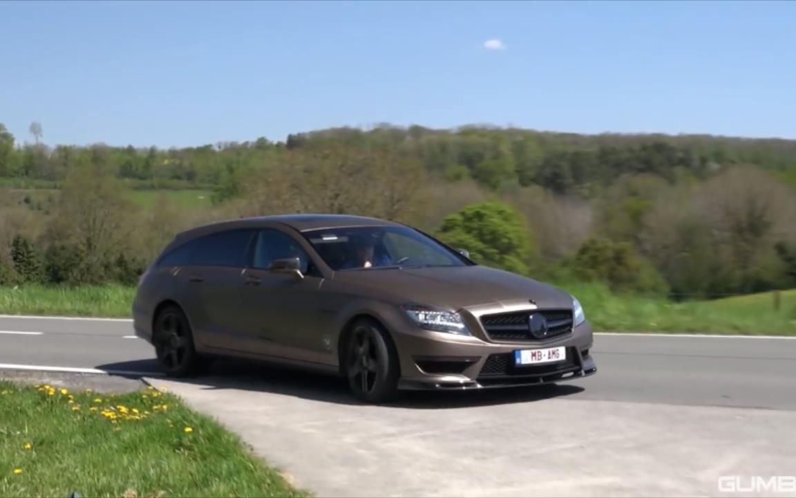 太狂暴 梅赛德斯奔驰 cls63 amg 猎装版