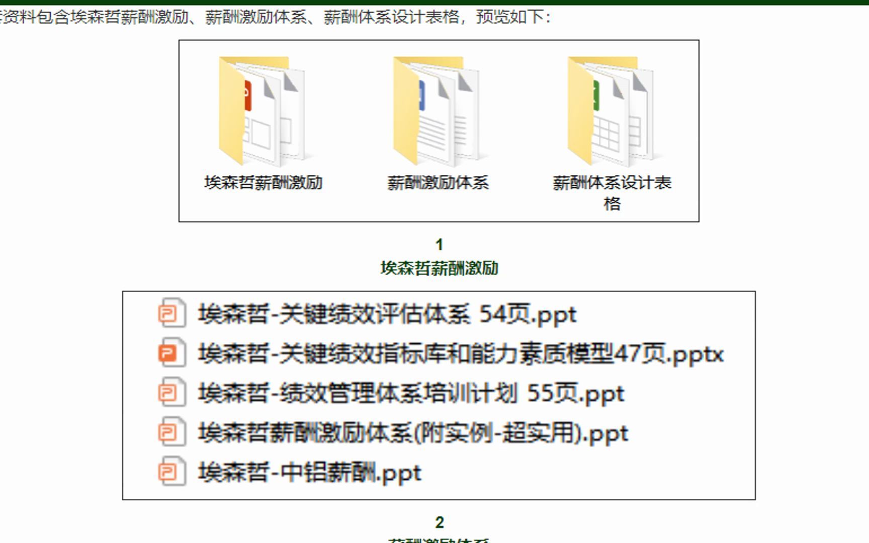 埃森哲薪酬激励体系资料集哔哩哔哩bilibili