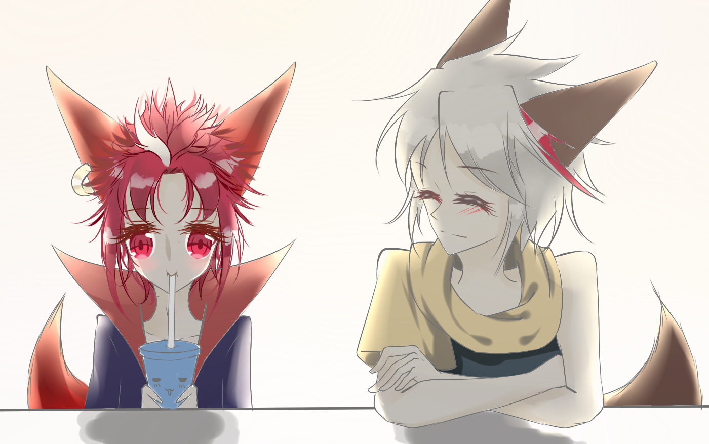 【百里守约@玄策】果汁 看看我们的青春微笑.