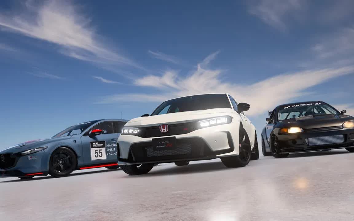 [图]Gran Turismo 7免费更新-2023年9月 新增Mazda Speed 3 本田Type R RCR Honda Civic