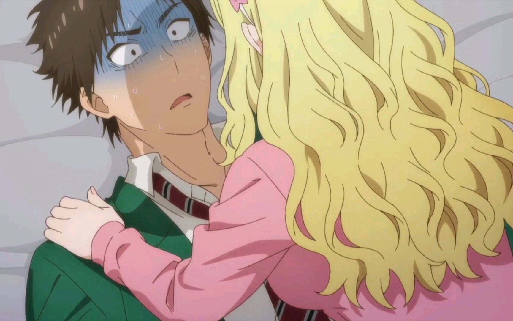 "被朋友的老婆推倒…男主吓傻了~"