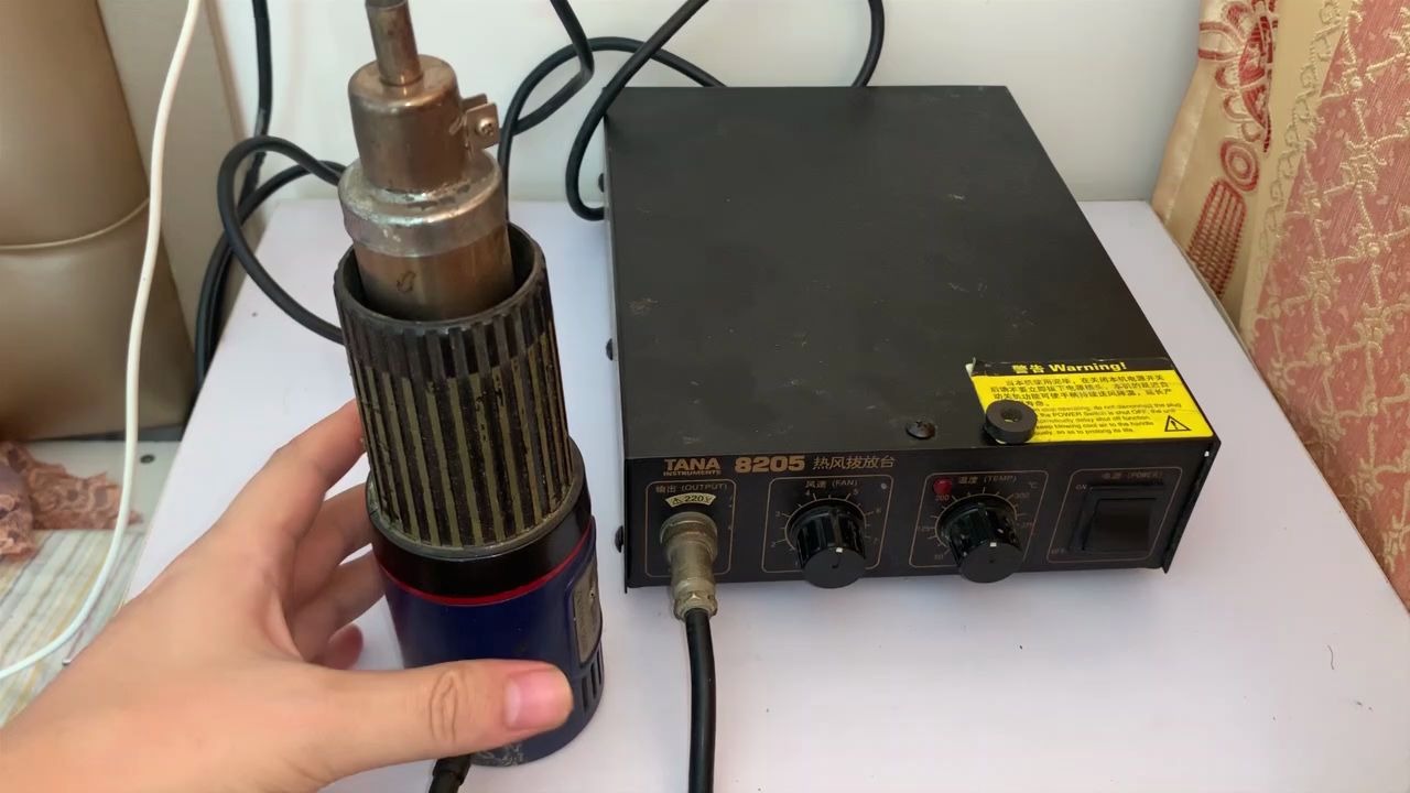 维修电脑手机必备工具热风枪焊台拆解和控制原理讲解_哔哩哔哩_bili