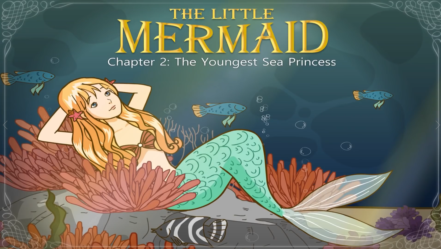 [图]【小美人鱼The Little Mermaid】Little fox英语启蒙分级动画 经典童话故事改编