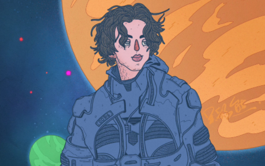 「procreate」甜茶|沙丘|dune|保罗61厄崔迪|沙茶