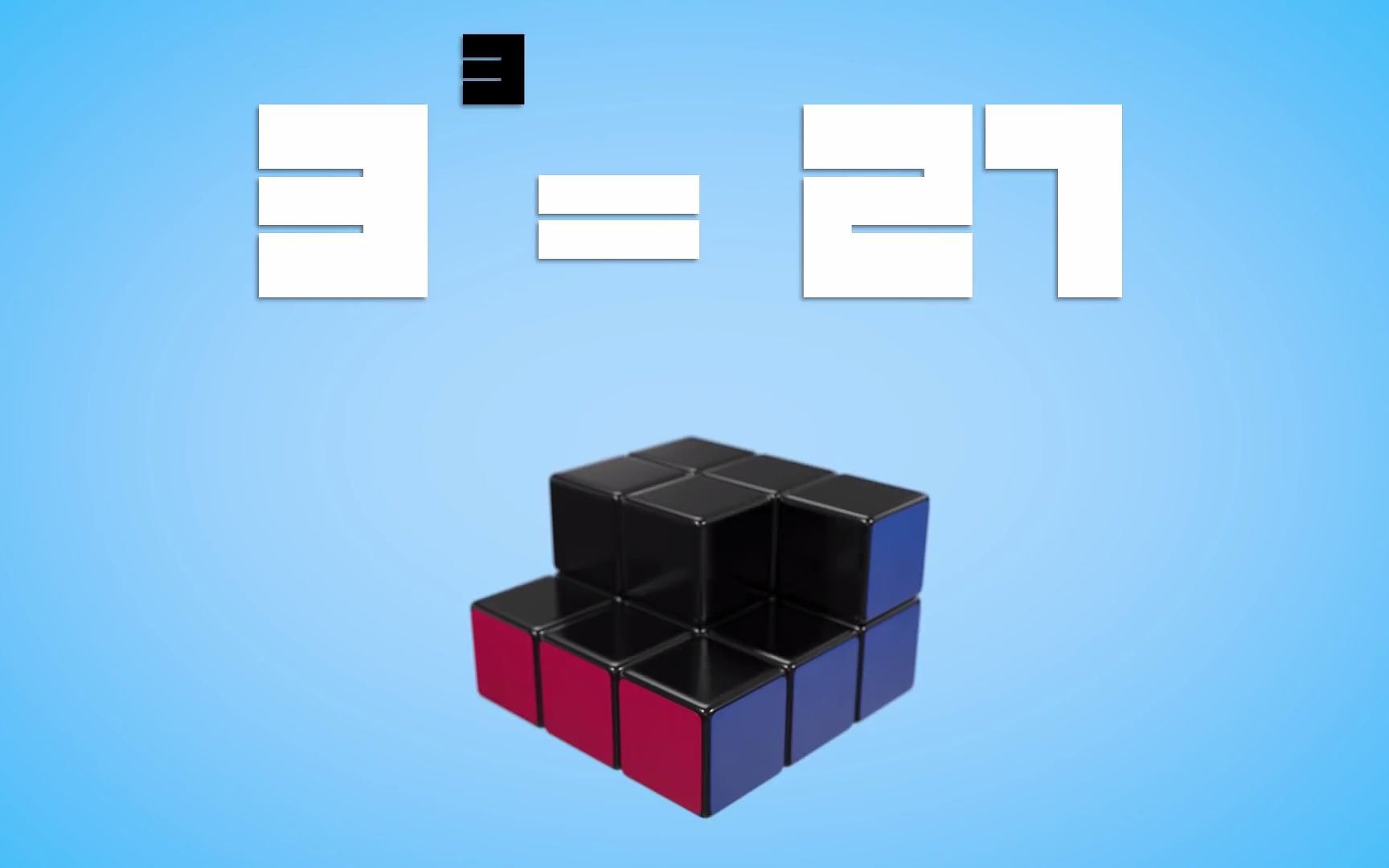 cube numbers song 立方数 学习数字的规律 培养空间想象力 儿童少儿