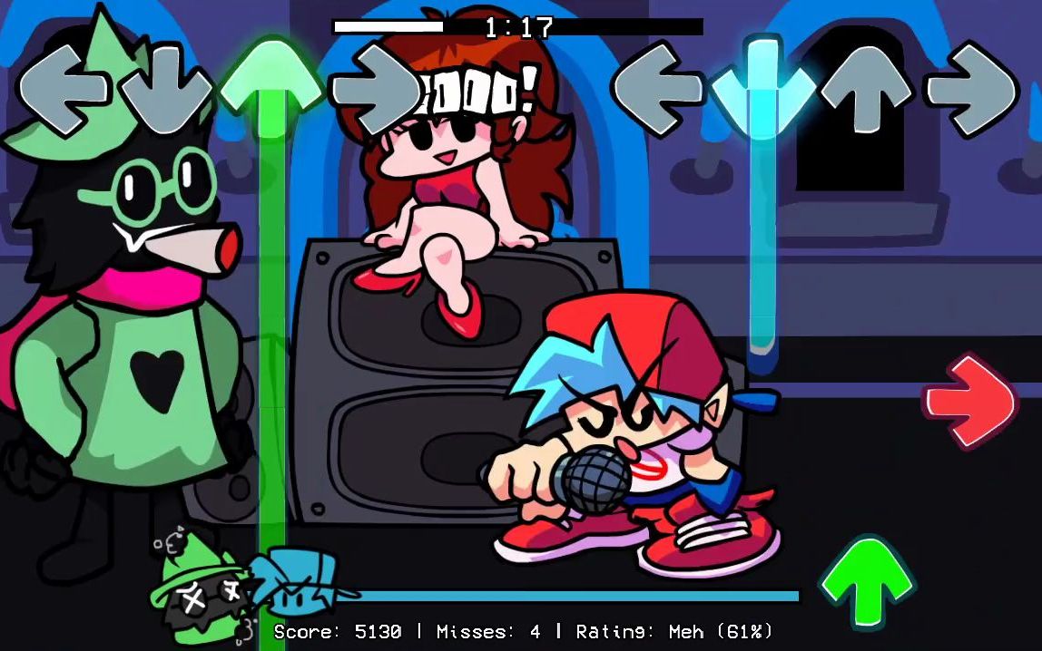 fnf三角符文模组ralsei利艾尔斯困难模式通关