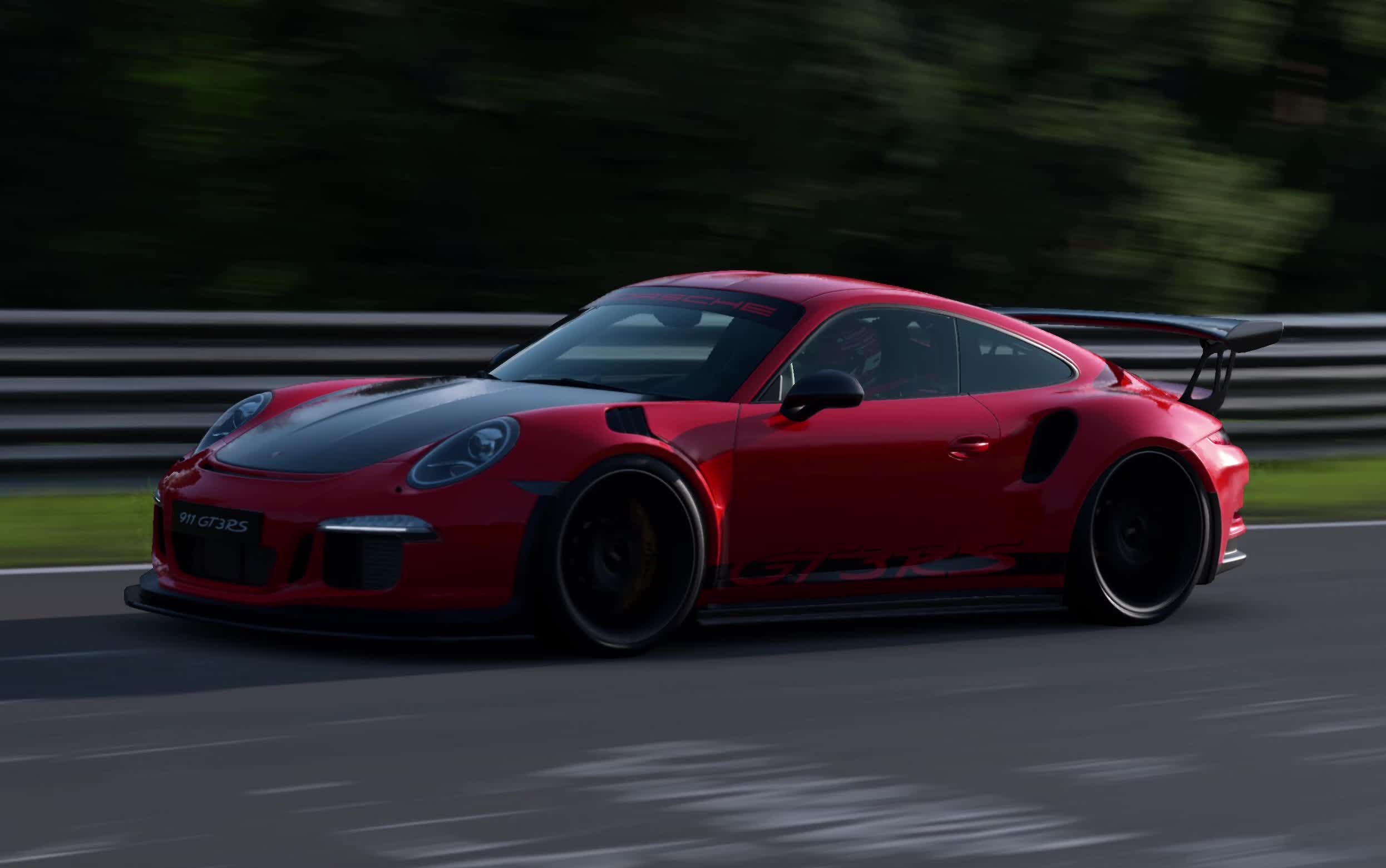 991.1 gt3rs纽北试玩6分45秒 4k光追