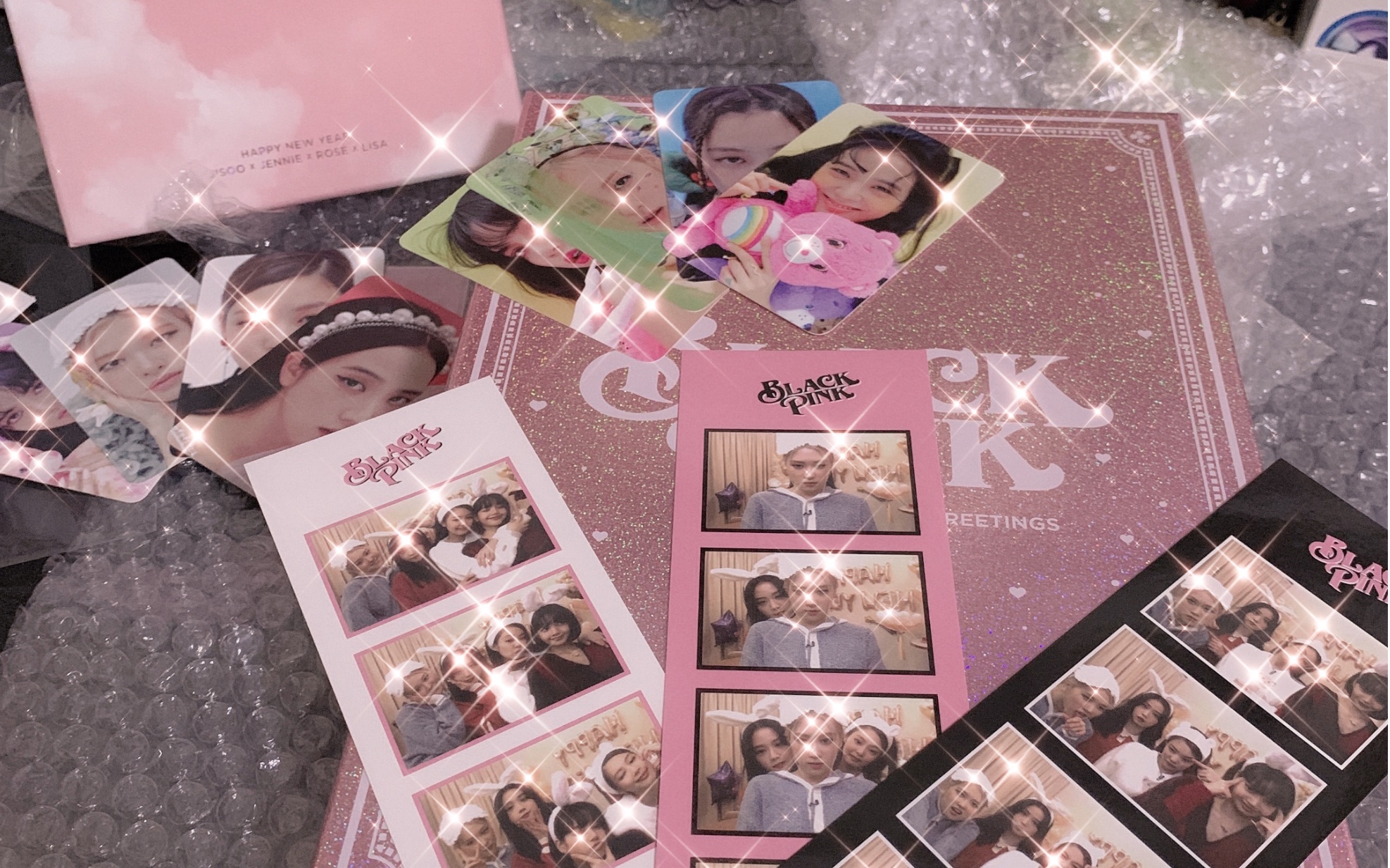 blackpink2021 seasons greetings 收藏盒台历开箱