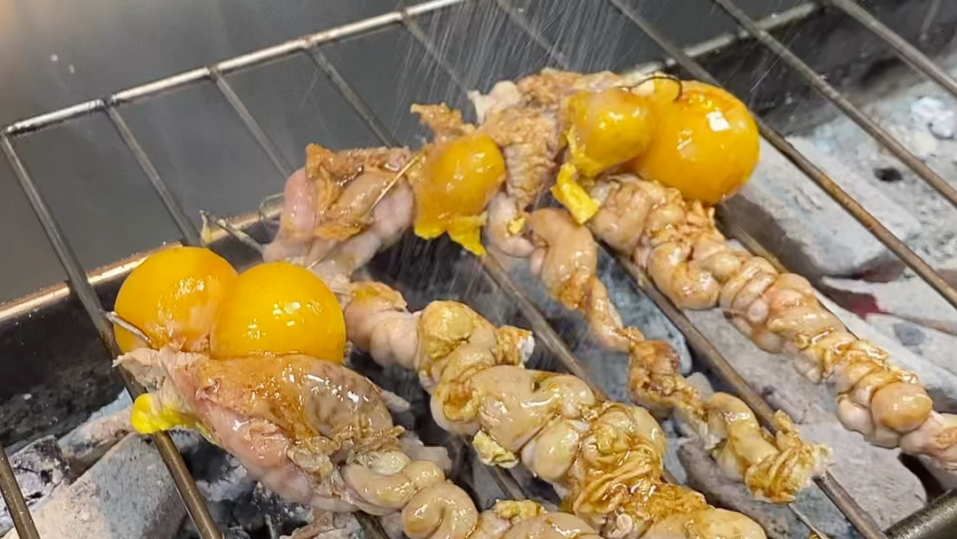 烧烤美食分享烤提灯