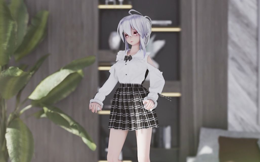 [图]【弱音/MMD】摆摆摆！